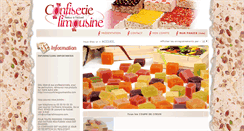 Desktop Screenshot of confiserielimousine.com